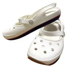 【廃盤】美品✨crocs クロックス　レトロ メリージェーン　W6（22cm）