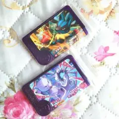 ☆ ミュウツー & ルカリオ ☆　ポケモン　フレンダ　スーパートレジャー　ST