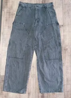 ワイドデニムパンツ