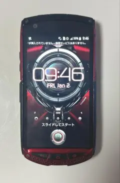 美品 京セラ TORQUE G01 KYY24 レッド スマホ本体