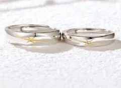 新品未使用品☆2個セット☆スター柄☆リング