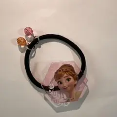 アナ雪　アナ　キッズヘアゴム