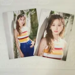 TWICE ツウィ　Kura Kura ラントレ　２枚セット