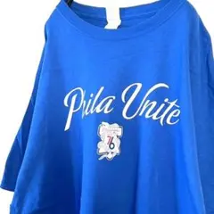 ギルダン Phila Unite Tシャツ XL ブルー 青 古着