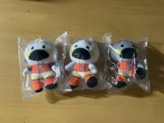 アルビレックス新潟　ぬいぐるみ3つ子セット　にっこりーノ