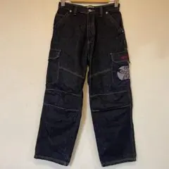 PIKO ピコ デニムカーゴパンツ L(W80cm 90s 00s Y2K