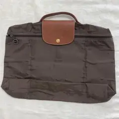 LONGCHAMP ブリーフケース ハンドバッグ ブラウン