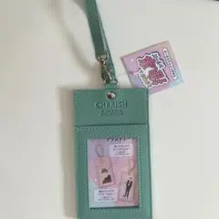 サンキューマート ときめき推し事シリーズ 2WAY アクスタポーチ グリーン　緑