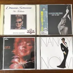 CD ジャズ ボーカル 4枚 ナンシーウィルソン ダイアンシューア ディスク良