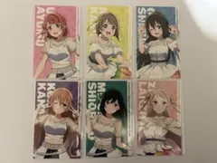 ラブライブ　アトレ　メモリアルステッカー　虹ヶ咲