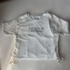 メッシュ半袖トップス