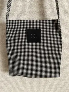 【新品未使用】 TANDEY オオカミとフクロウ ポシェット ギムガムチェック