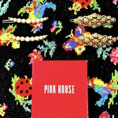 ♡PINK HOUSE♡ピンクハウス♡✨豪華✨️パール＆ゴールドペアバレッタセット