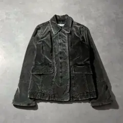00s DKNY jeans velor jacket y2k archive