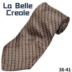 La Belle Creole　ネクタイ　総柄　おしゃれ　通勤　ビジネス