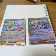 フライゴン EX & エースバーン EX 2枚セット
