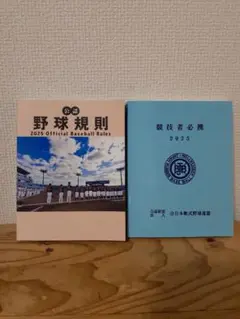 2025年 公認野球規則と競技者必携