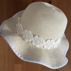 any FAM 帽子　54cm 麦わら帽子　ストローハット