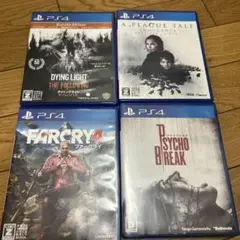 PS4ソフト4本セット