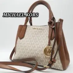 美品 MICHAEL KORS マイケルコース ショルダーバッグ MKシグネチャ