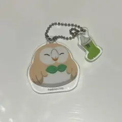 ポケモン コメダ珈琲 コラボ　チャーム モクロー