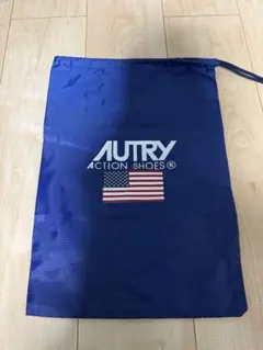 AUTRY シューズケース 青