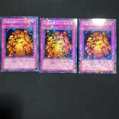 遊戯王　万能地雷グレイモヤ　デュエルターミナル　3枚セット