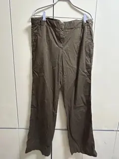 カーキ チノパン ズボン　パンツ　L