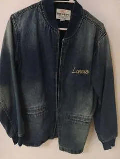 ヒューストン　HOUSTON 　デニムジャケット M Lonnie 刺繍入り