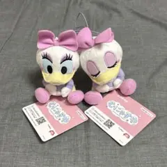 ディズニー　むにゃすや　マスコット　デイジー　2個セット