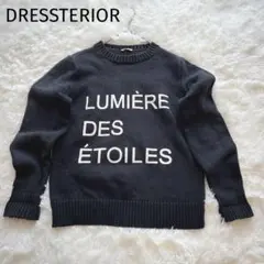 ＊DRESSTERIOR＊ドレステリア【F】厚手ざっくりニット　トップス　洗える