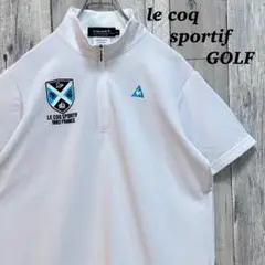 ルコックスポルティフ　le coq sportif GOLF ハーフジップ　LL