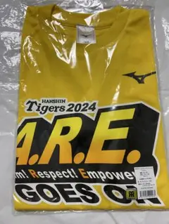 阪神タイガース　スローガンTシャツ　サイズS【新品】