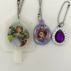 ちいさなプリンセス ソフィア キーホルダー チャーム 鏡 ディズニープリンセス
