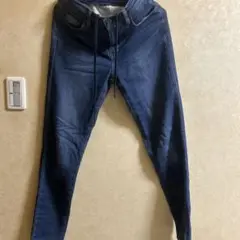 UNIQLO デニム　ジーンズ　ダークブルー　M