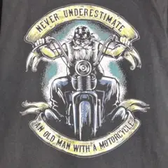 Tシャツ 黒 ギルダン Mサイズ バイカー