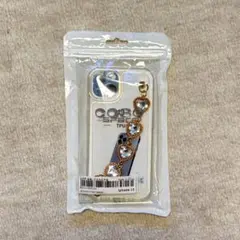 iPhone 13 TPUケース ハートストーン付き