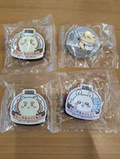 くら寿司×ちいかわ 新品未開封 マグネットシール6個+缶バッチ1個セット