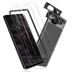 Google Pixel 8A ガラスフィルム2枚+カメラフィルム2枚