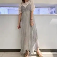 フーズフーチコ シアーキャミワンピース シアーキャミ