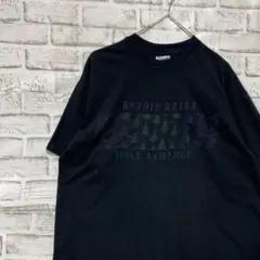 USA製90sヴィンテージTシャツ！シングルステッチ　ブラック半袖古着L71