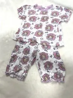 ちいさなプリンセスソフィア　キッズ　パジャマ　上下　半袖　ピンク　紫　プリンセス