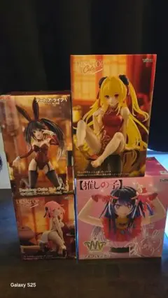 アニメキャラクター フィギュア 4体セット　早い者勝ち