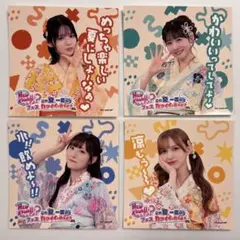 FRUITS ZIPPER にゅーかわフェス 入場特典 ステッカー　4枚