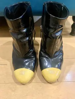 シャネルショートブーツ