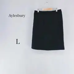 『Aylesbury』アリスバーリー (L) 総柄ひざ丈スカート/レーヨン28%
