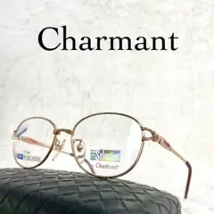 未使用　Charmant　デッドストック　メガネ　チタンゴールドフレーム