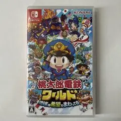 k106　Nintendo Switch 桃太郎電鉄ワールド 桃鉄