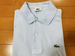 LACOSTE ライトブルーポロシャツ