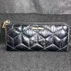 miu miu ミュウミュウ 長財布 L字ファスナー